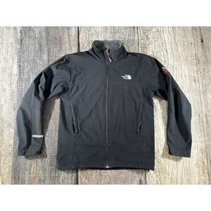 The North Face Summit Series WindStopper Jacket Womens Small Softshell Black